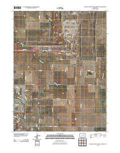 Denver International Airport 2010 topographic map thumbnail
