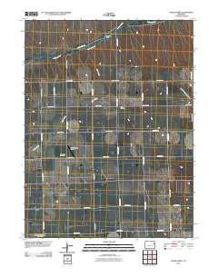 Adler Creek 2010 topographic map thumbnail