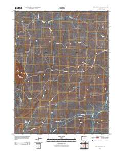 Bald Mountain 2010 topographic map thumbnail