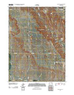Judson Hills 2010 topographic map thumbnail