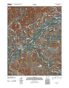 Hotchkiss 2010 topographic map thumbnail