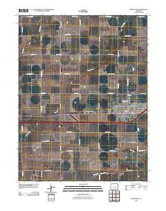 Burlington 2010 topographic map thumbnail