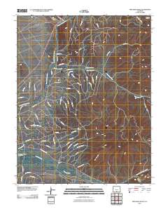 Trinchera Ranch 2010 topographic map thumbnail