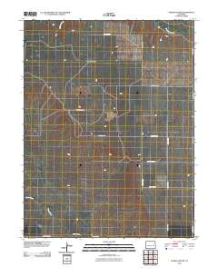 Punkin Center 2010 topographic map thumbnail