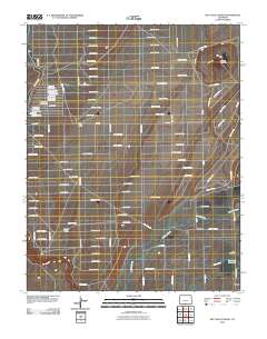Sky Valley Ranch 2010 topographic map thumbnail