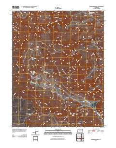 Anderson Mesa 2011 topographic map thumbnail