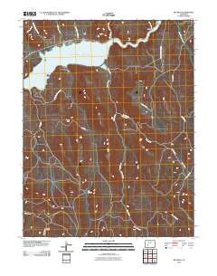Big Mesa 2010 topographic map thumbnail