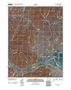 Buckskin Point 2010 topographic map thumbnail