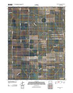 Arapahoe NW 2010 topographic map thumbnail