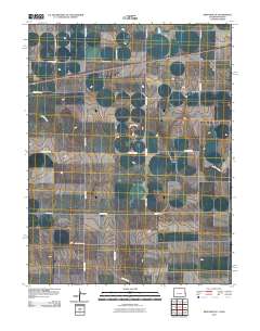 Arapahoe SE 2010 topographic map thumbnail