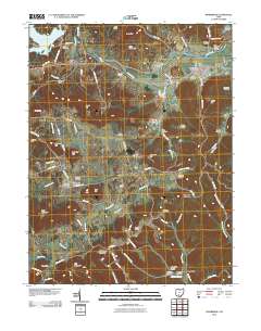Bainbridge 2010 topographic map thumbnail