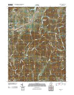 Albany 2010 topographic map thumbnail