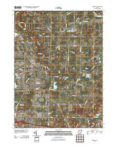 Aurora 2010 topographic map thumbnail