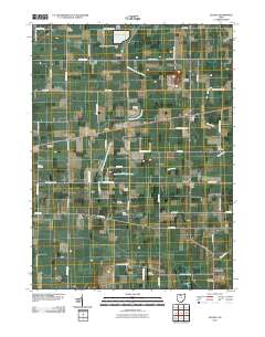 Alvada 2010 topographic map thumbnail