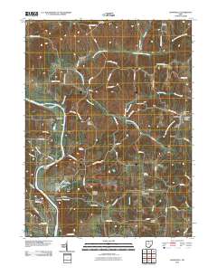Adamsville 2010 topographic map thumbnail