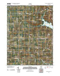 Blooming Grove 2010 topographic map thumbnail