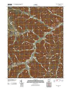 Blue Creek 2010 topographic map thumbnail