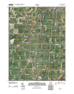 Ashley 2010 topographic map thumbnail