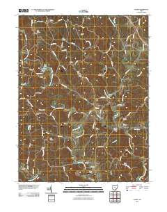 Alfred 2010 topographic map thumbnail