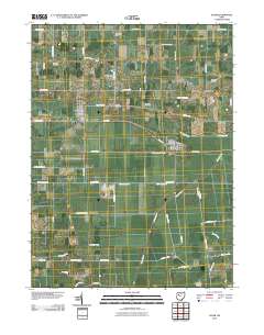 Alger 2010 topographic map thumbnail