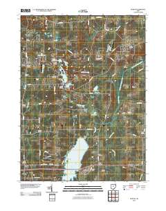 Burton 2010 topographic map thumbnail