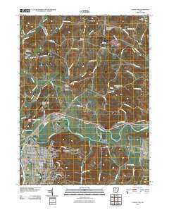 Coshocton 2010 topographic map thumbnail