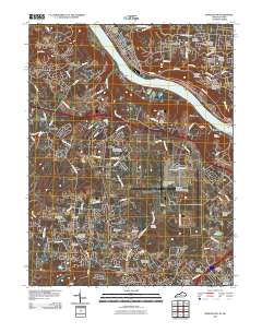Burlington 2010 topographic map thumbnail