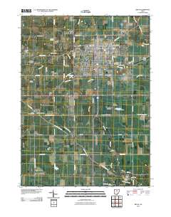Bryan 2010 topographic map thumbnail