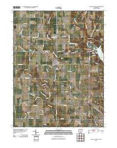 College Corner 2010 topographic map thumbnail
