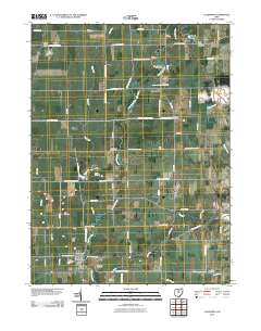 Caledonia 2010 topographic map thumbnail
