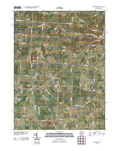 Centerburg 2010 topographic map thumbnail