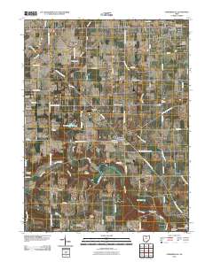 Farmersville 2010 topographic map thumbnail