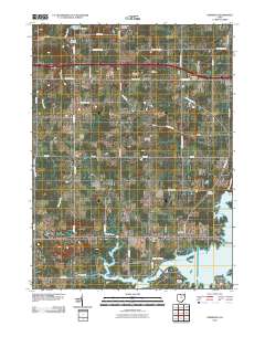 Deerfield 2010 topographic map thumbnail