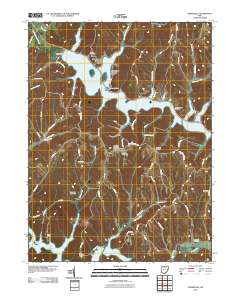 Deersville 2010 topographic map thumbnail