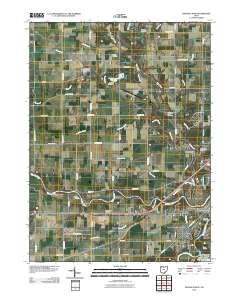 Defiance West 2010 topographic map thumbnail