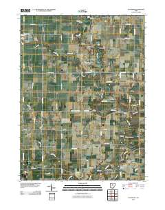 Evansport 2010 topographic map thumbnail