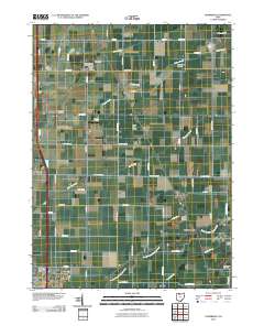 Dunbridge 2010 topographic map thumbnail