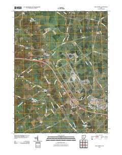 East Liberty 2010 topographic map thumbnail