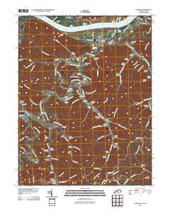 Garrison 2010 topographic map thumbnail