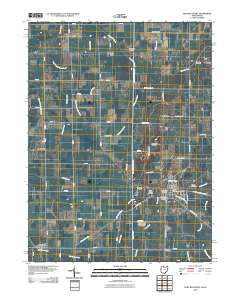 Fort Recovery 2010 topographic map thumbnail