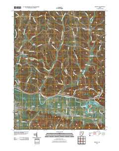 Fresno 2010 topographic map thumbnail