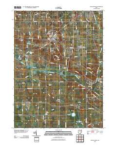 Doylestown 2010 topographic map thumbnail