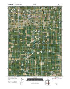 Kalida 2010 topographic map thumbnail
