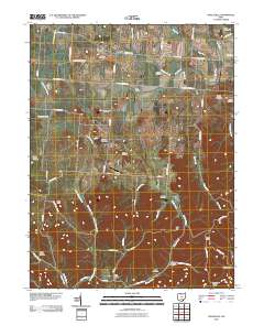 Hallsville 2010 topographic map thumbnail