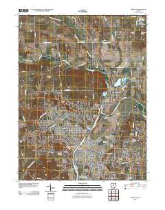 Hamilton 2010 topographic map thumbnail
