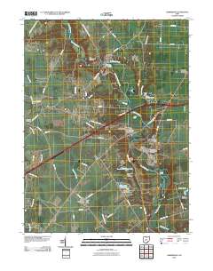 Harrisburg 2010 topographic map thumbnail