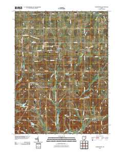 Homeworth 2010 topographic map thumbnail