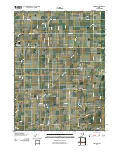Hoytville 2010 topographic map thumbnail