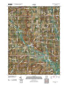 Jeromesville 2010 topographic map thumbnail