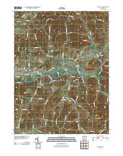 Hanover 2010 topographic map thumbnail